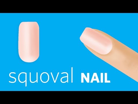 How to File Squoval Nails