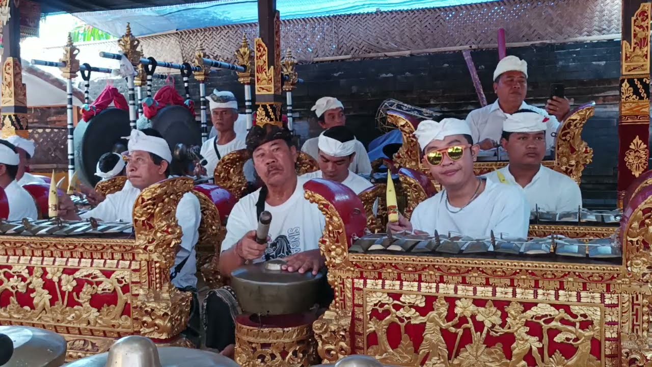 Tabuh topeng tua   Karya agung tawur balik sumpah  menawe ratna pemerajan agung sakti