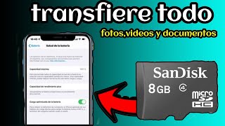 como mover o transferir FOTOS,VIDEOS y ARCHIVOS a tu memoria micro sd screenshot 3