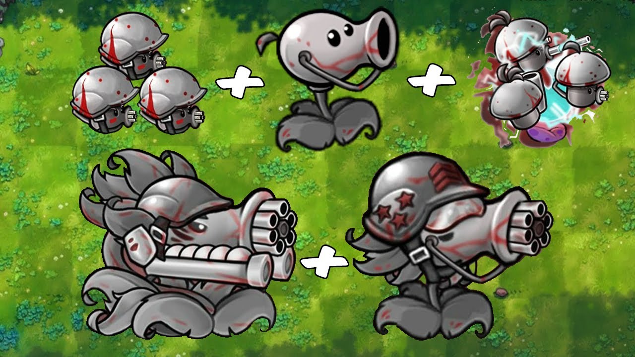 PVZ Fusion - Team Iron Pea Fusion Plants Vs All Zombies - Who will win ...