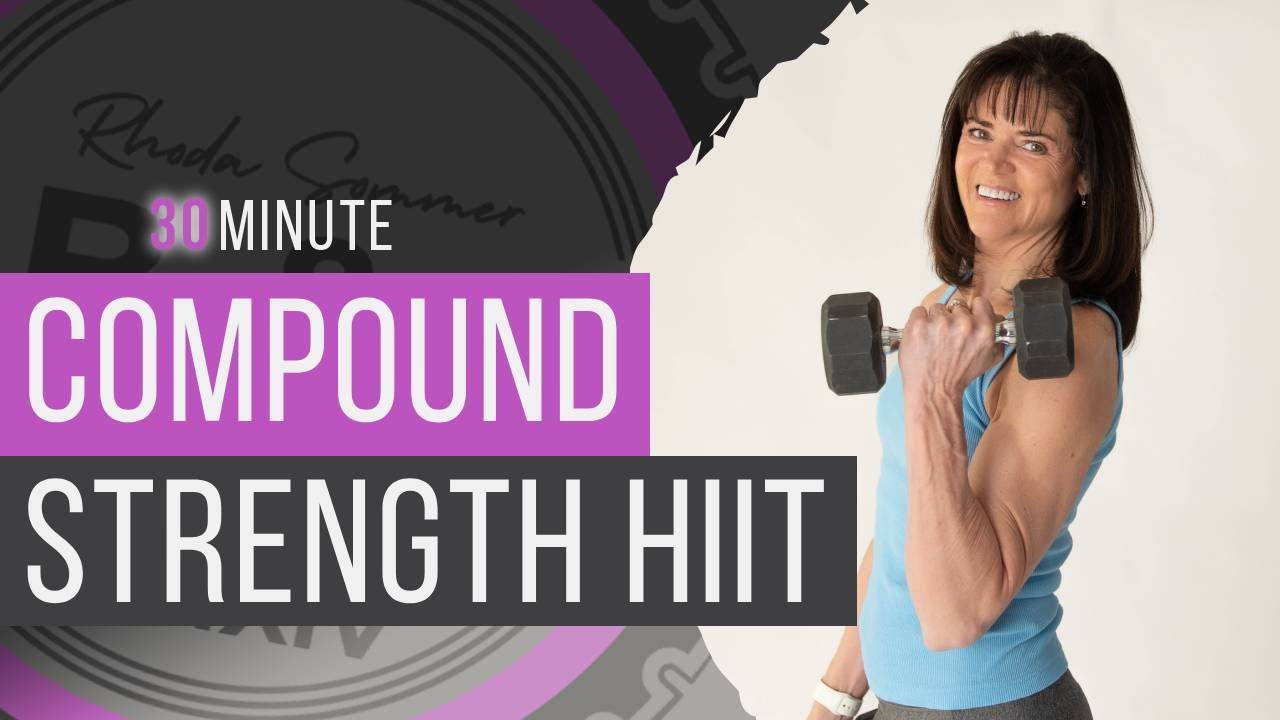 30 minute Compound STRENGTH Circuit Workout for Women Over 40 - YouTube