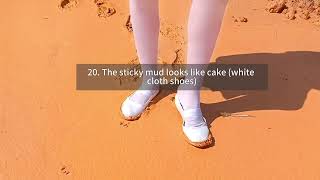 20 The Sticky Mud Looks Like Cake White Cloth Sh