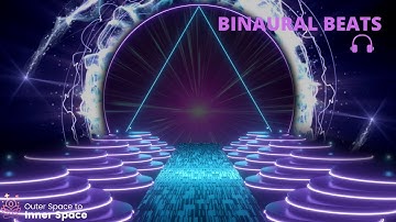 Quantum jumping portal | shift your reality 6.5 Hz Theta wave binaural beats 🎧