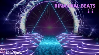 Quantum jumping portal | shift your reality 6.5 Hz Theta wave binaural beats