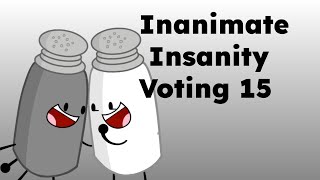 Inanimate Insanity Voting 15
