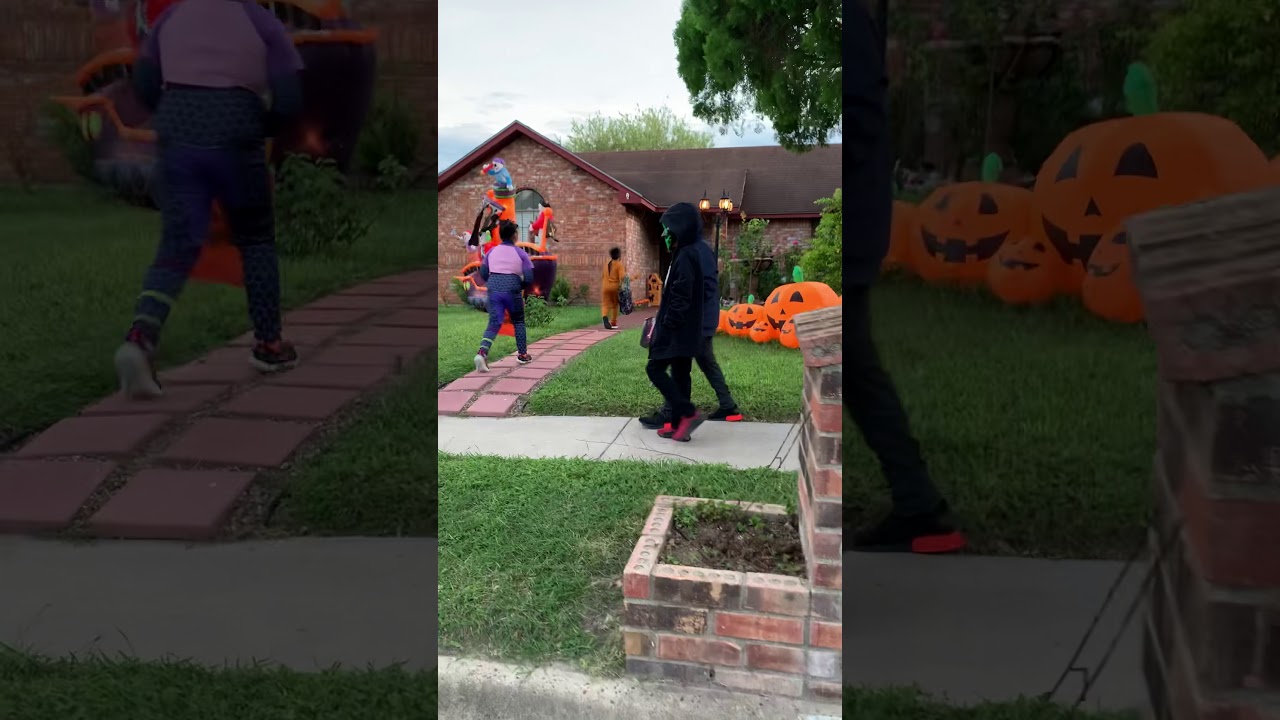 Halloween 2019 trick or treating  YouTube