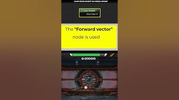 #shorts  #unrealengine  | Game development for beginners | "Forward Vector" node