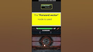 #shorts  #unrealengine  | Game development for beginners | "Forward Vector" node
