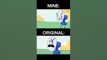 BFB 1 REANIMATED SCENE #shorts #bfdi #bfdia #bfb #tpot #osc