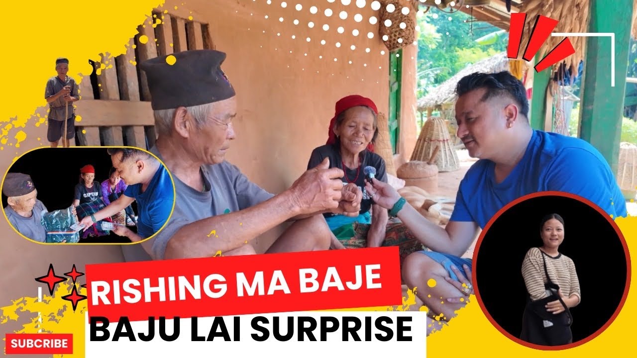 Rishing Ma doni ko Baje Baju Lai Surprise Gift 🎁 @DonaThapaAkaChocolateyBoy @mtm_vlog-v9t