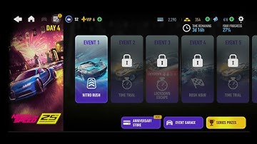 NEED FOR SPEED [NO LIMIT] MOBIL GAMEPLAY |NFS 25TH ANNIVERSARY DAY THREE( BUGGATI CHIRON )