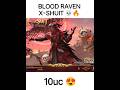 ||BLOOD RAVEN X-SHUIT 💀🔥 10UC CHALLENGE 💀🔥#pubgmobile #bgmi #bgmilive #bgmishorts