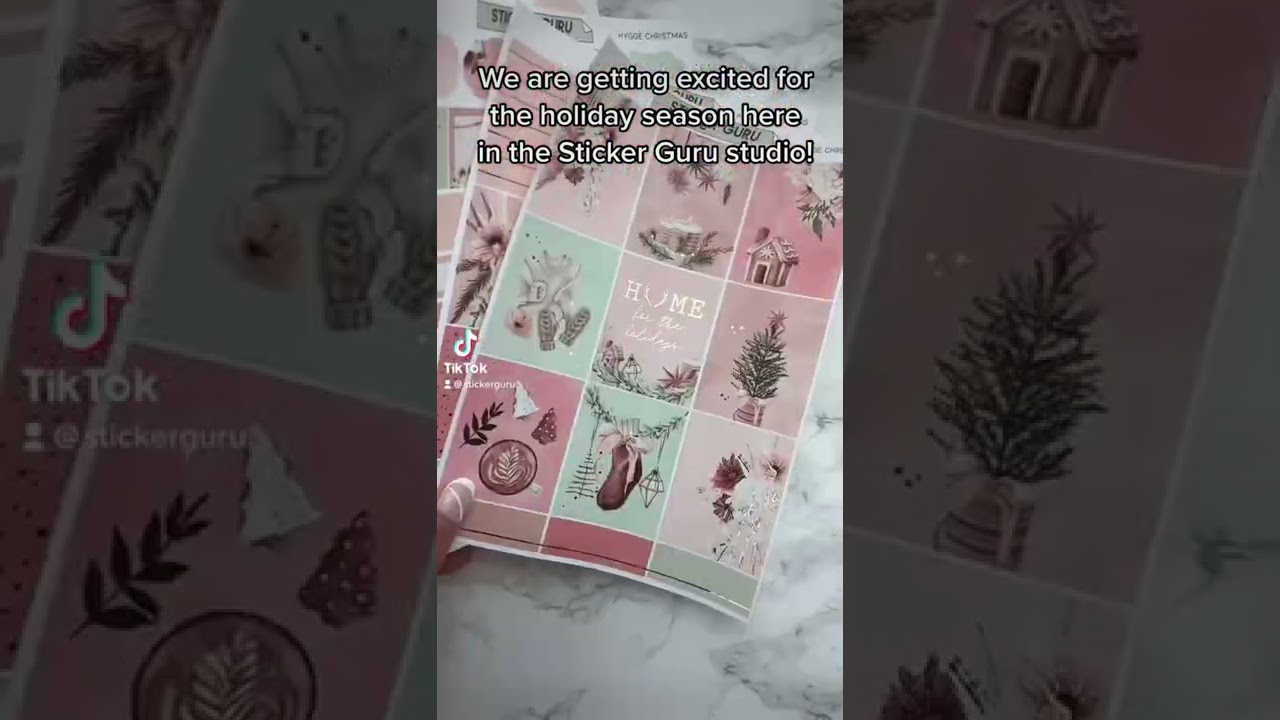 Have you seen our new Christmas & New Year’s Sticker Kits? 🎄🎅🏼