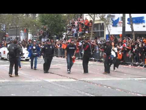 Sergio Romo Giants Parade