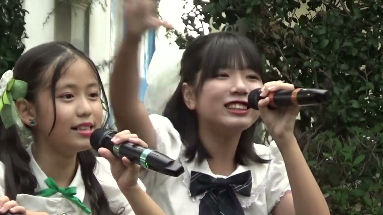 CoCoRo学園 音羽りの（中学三年生）「虹色ユメミライズ」大泉町役場野外ステージ 2024.08.25【Water Live】