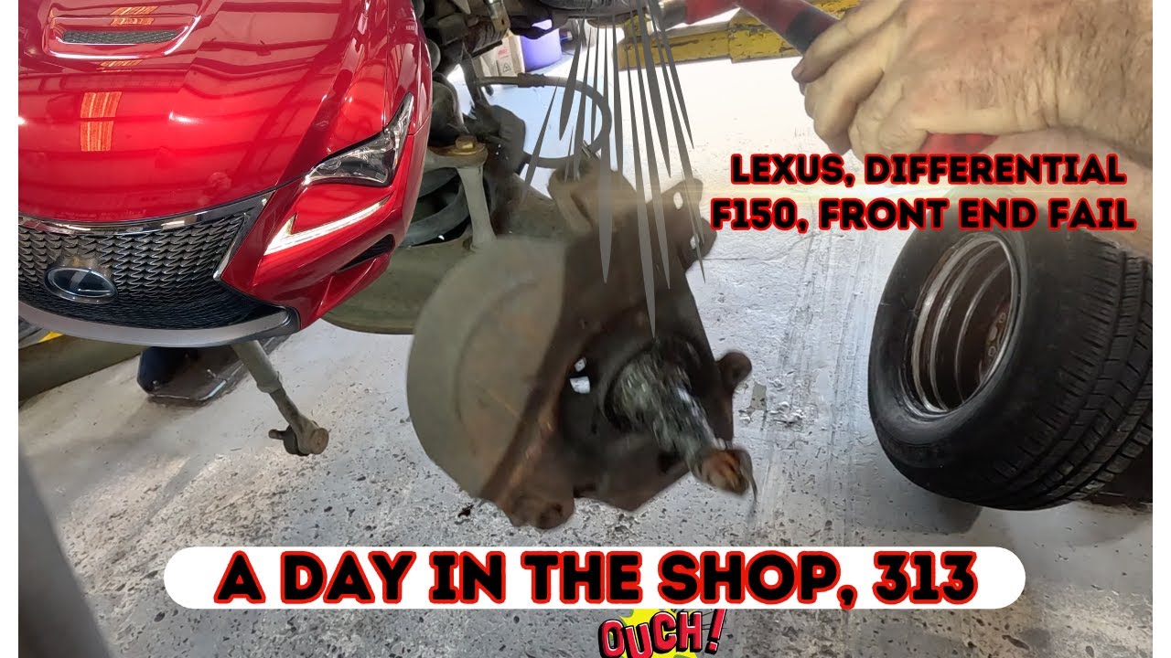 F150 BRAKES, LEXUS DIFF FAIL, C10 AND TINKERING, A DAY IN