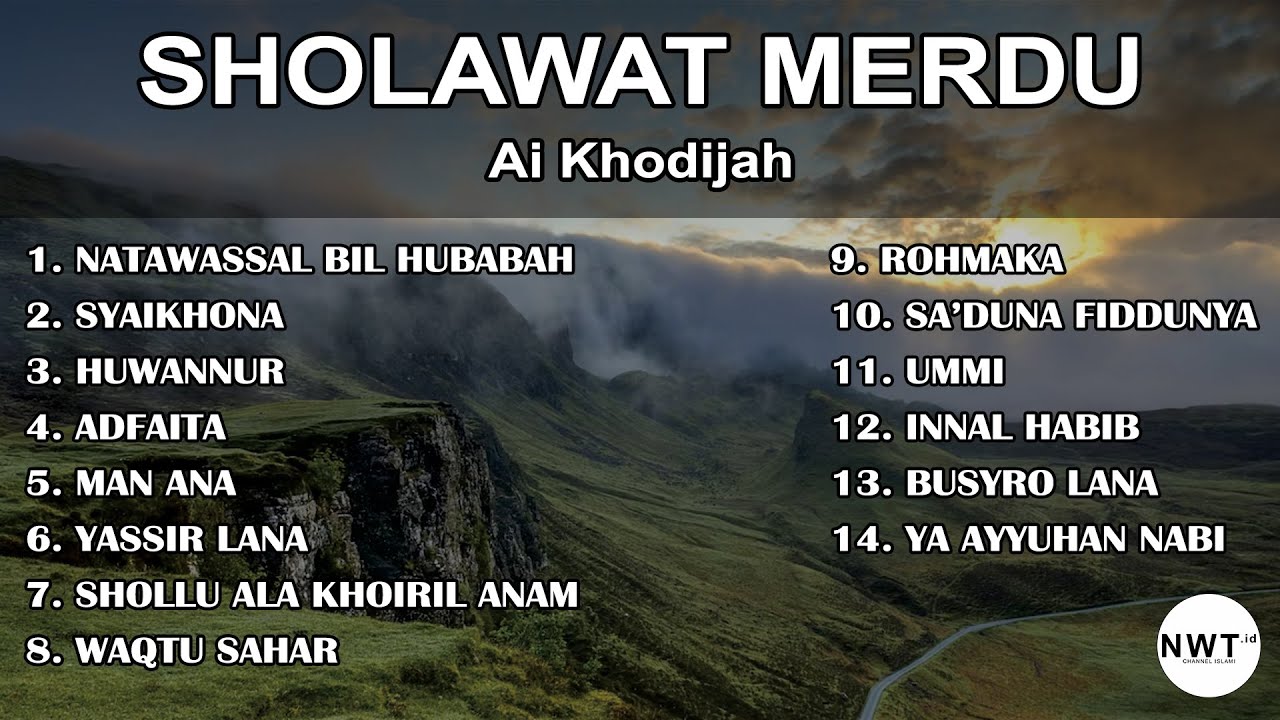 Sholawat Merdu  Ai Khodijah