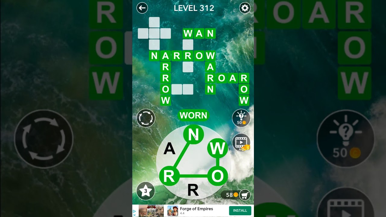 Word Crossword Search level 312