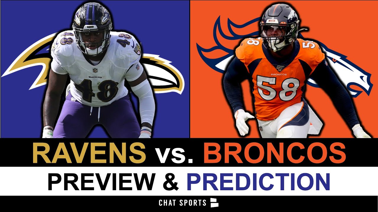 Ravens Game Today: Ravens vs. Broncos injury report, spread, over ...