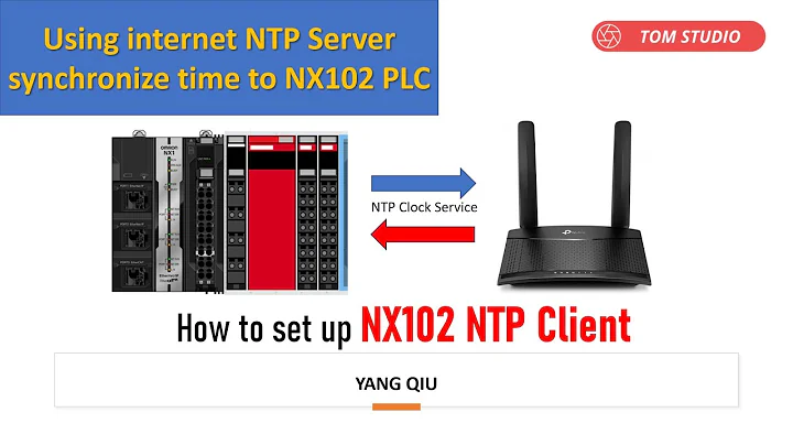 How to set up NTP Client on NX102 PLC, and synchronize time to internet NTP server