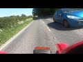 Yamaha DT125R through the Meon Valley