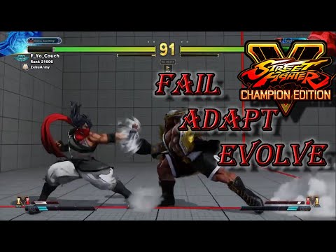 STREET FIGHTER V CE : Zeku Matches Fail, Adapt, Evolve