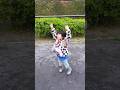 うなちゃん、届け🔥鉄棒へジャンプ🐸