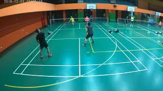 20181203 6 玉芳+威達 vs Ben+Peter