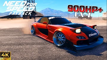[ N.F.S PAYBACK | Best of NFS Tunings Cars! - 900HP MAZDA RX-7 SPIRIT ] AIRPORT TEST