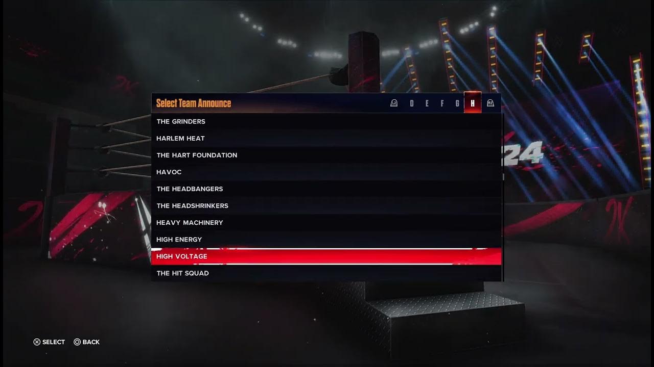 WWE 2K24 Creation Suite Presentation Names For CAS CAW Tag Team And wwe-2k24-creation-suite-presentation-names-for-cas-caw-tag-team-and