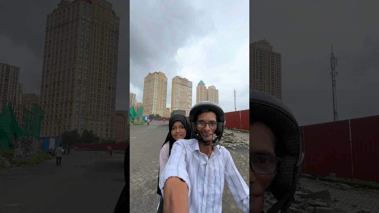 Hiranandani Estate Thane 🙂 #mariakhan #shorts @sadimkhan03 @mukeem03