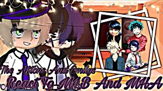 The Aftons and Emilys React To MLB And MHA || Izuku&Marinette Afton; Katsuki&Kyoka Emily