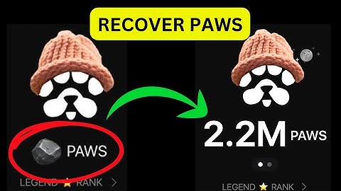 PAWS : Reason why my PAWS 🐾 Balance turned to Rock 🪨
