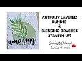 Amazing you  artfully layered  blending brushes