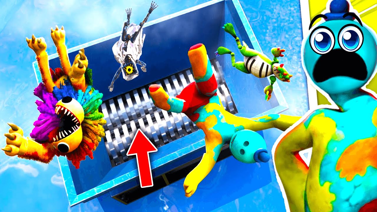 Персонажи Poppy Playtime: ИСПЫТАНИЕ RAGDOLL (СУМАШКИЕ МОДЫ)