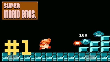 Super Mario Bros - Game Walkthrough Part 1 - World 1