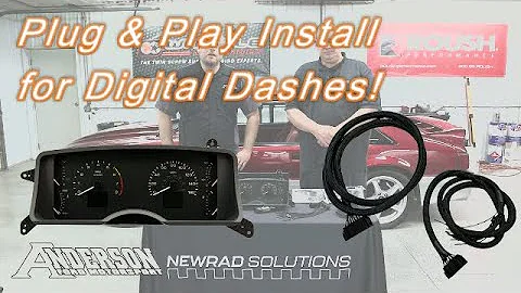 Newradsolutions Digital EZ Harness Kit and Installation 87-93 Fox Body Mustang