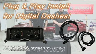 Newradsolutions Digital EZ Harness Kit and Installation 8793 Fox Body Mustang