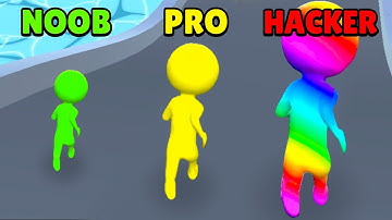 🤢 NOOB vs 😎 PRO vs 😈 HACKER - Size Up - Epic Run Race 3D | Download App Store APK