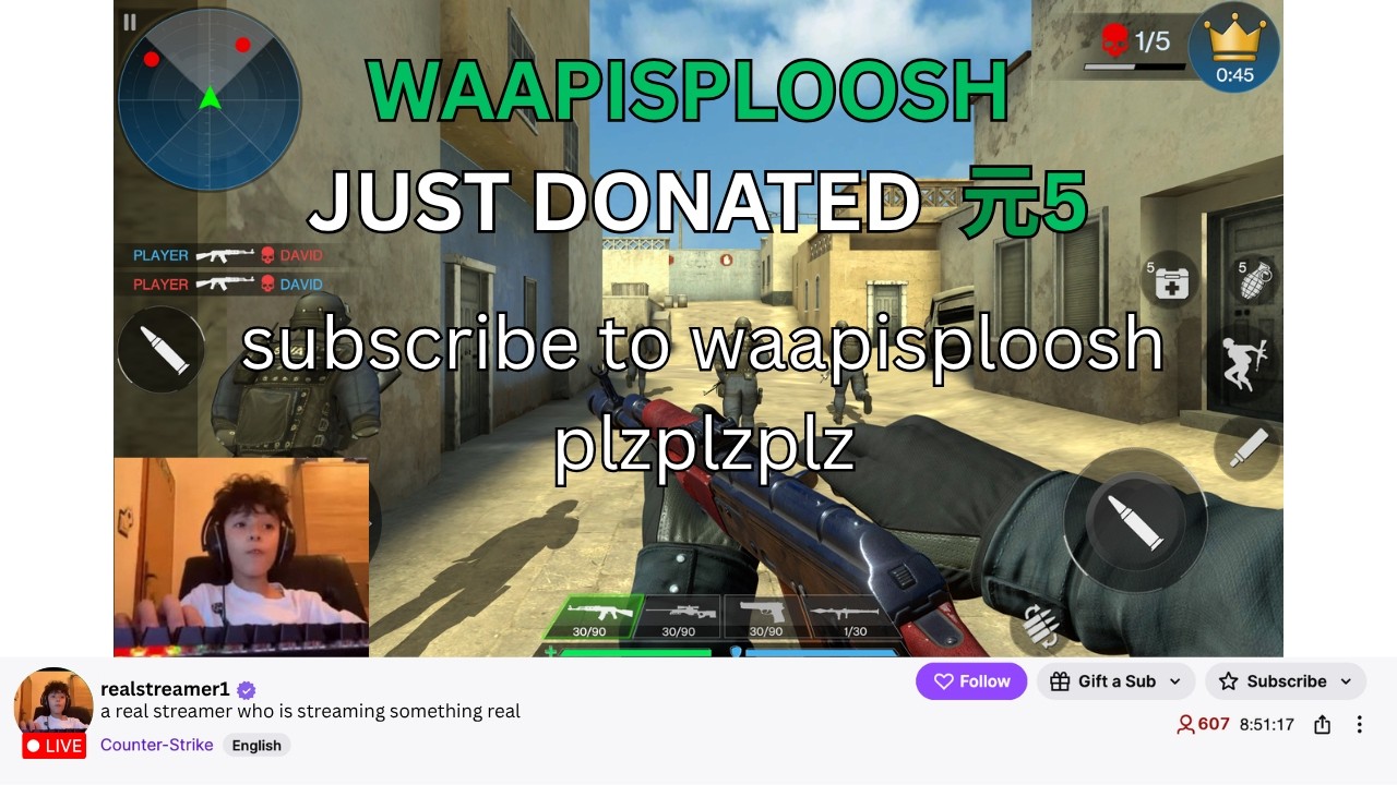 taking advantage of good natured streamers to grow our channel