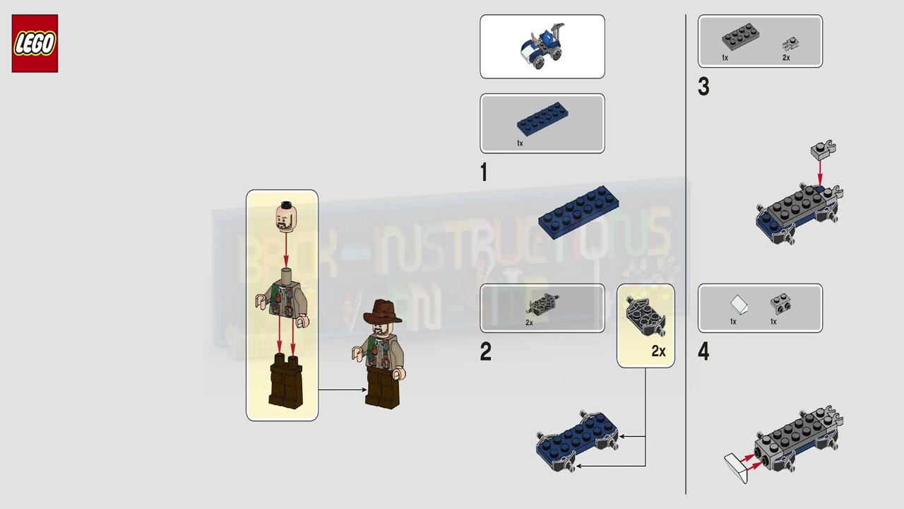 LEGO instructions - Magazine Gift - 122116 - Sinjin Prescott and