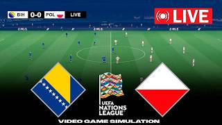 BOSNA I HERCEGOVINA protiv POLJSKE | UEFA Liga nacija 2026 ✅ Simulacija/predviđanje utakmice