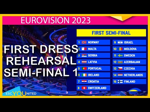 Eurovision 2022: Semi Final 1 - First Dress Rehearsal Live Stream (From Liverpool)