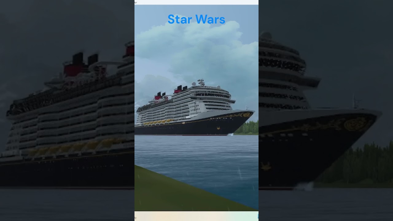 Disney Wish Musical Horns While Leaving Port Canaveral September 7th 2026 in VSNG#cruiseship
