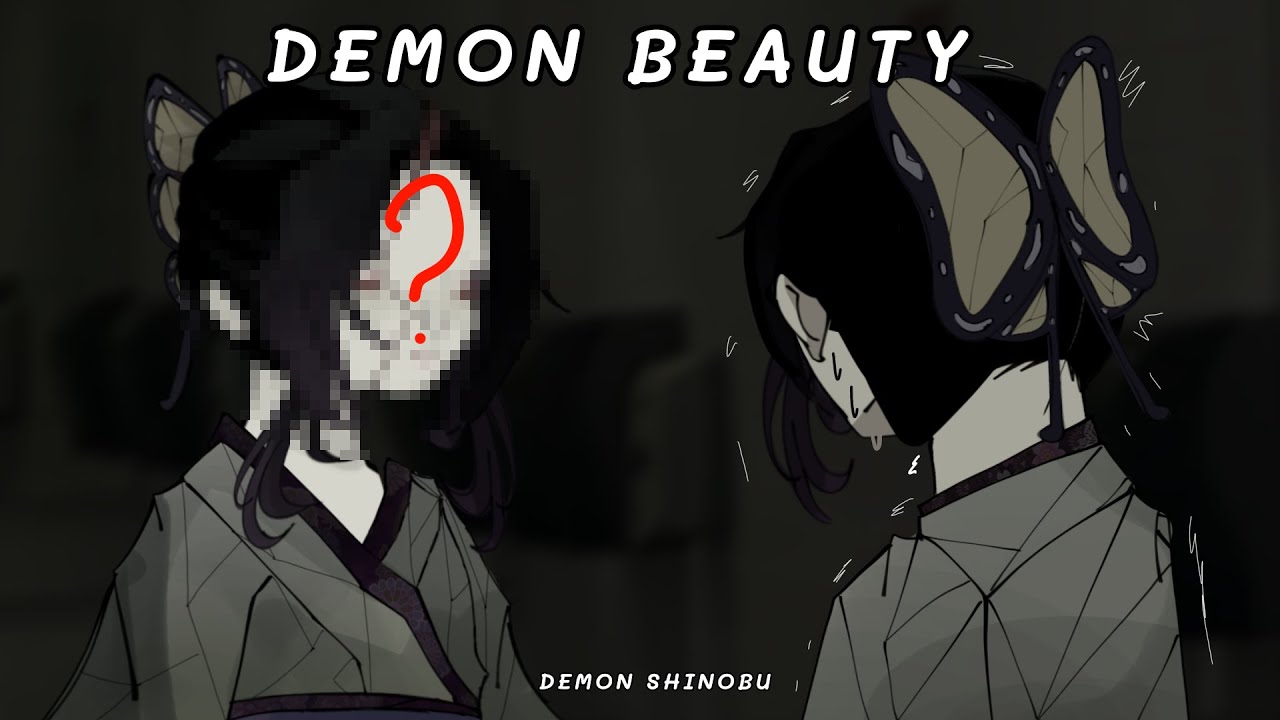 Demon BEAUTY. | TW : SMALL BLOOD | demon Shinobu | Gacha art | art | Gacha life. |