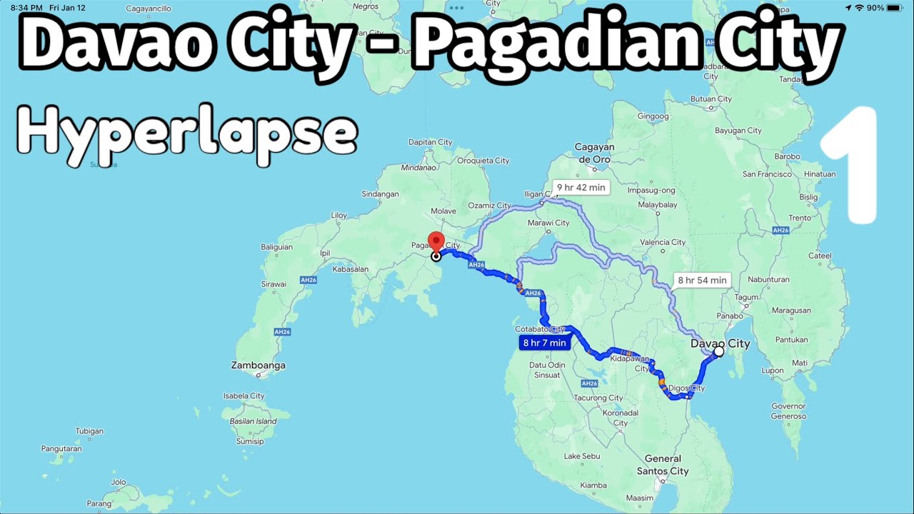Из Давао в Пагадиан (Полный обзор)