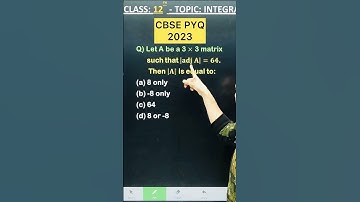 #cbsepyq2023 #CBSE2025 #maths #cbsepyq2024 #determinantsclass12th  class12 #class12mathspaper