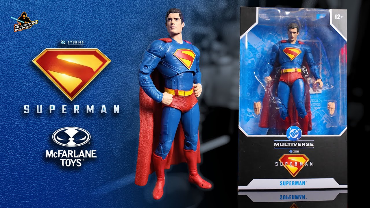 Superman 2025 McFarlane Toys Unboxing