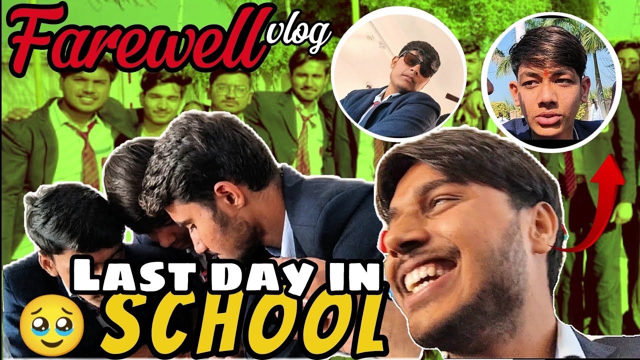 Last Day of school 🥹 || Farewell vlog🎉 - YouTube