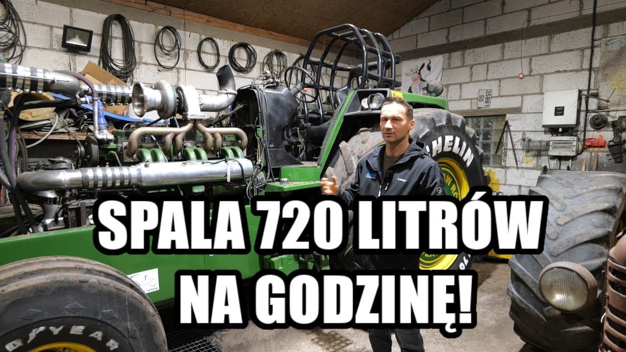 Ma tysiące koni i kosmiczne spalanie! Jak zbudowany jest najmocniejszy ciągnik w Polsce?